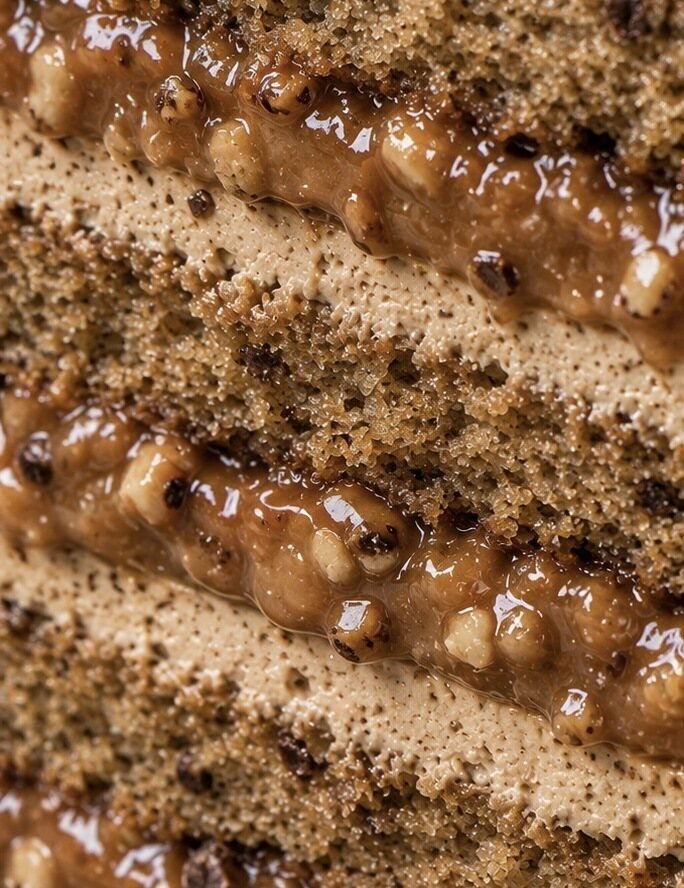 Inside the Espresso Salted Caramel cake